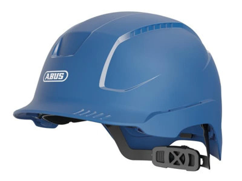 Image of Abus SCATOR-E Non Vented Safety Helmet Blue 94807