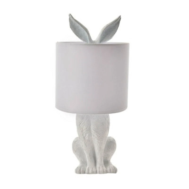 Image of Hestia Hiding White Rabbit Table Lamp