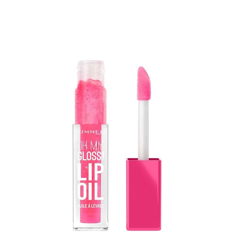 Image of Rimmel Oh My Gloss! Lip Oil 6ml (Various Shades) - Berry Pink