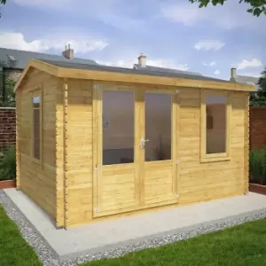 Image of Mercia Elite 4m x 3m Garden Office (44mm) - Double Glazed