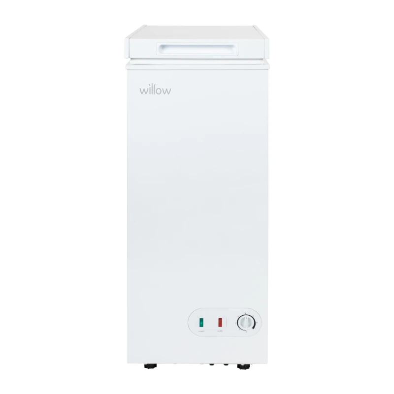 Image of Willow WCF60W Slimline Freestanding 51L Chest Freezer in White White Unisex