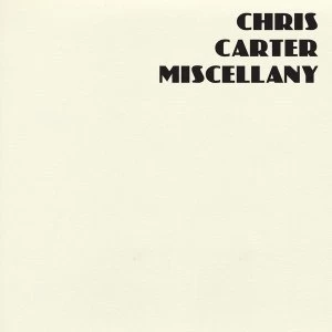 Image of Chris Carter - Miscellany Vinyl