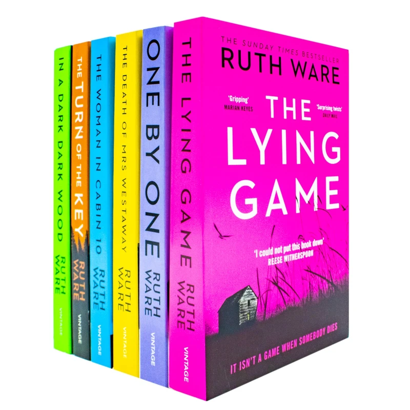 Image of Ruth Ware Collection 6 Book Set The Turn Of The Key The Woman In Cabin 10 Ruth Ware Books