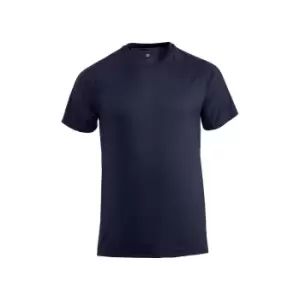 Image of Clique Mens Premium Active T-Shirt (3XL) (Dark Navy)