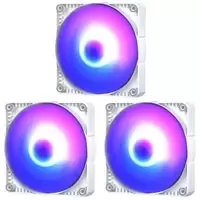 Image of Phanteks SK120 White DRGB PWM Fan - 120mm Triple Pack