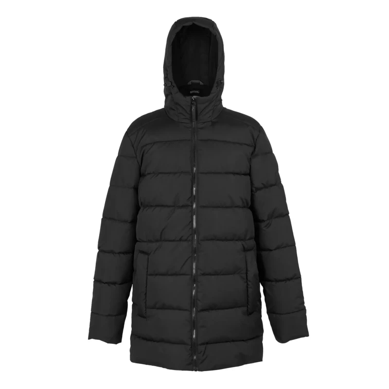 Image of Regatta Regatta Men Lakiver' Padded Jacket in Jet Black Size: Medium Jet Black M Male 5063019775173