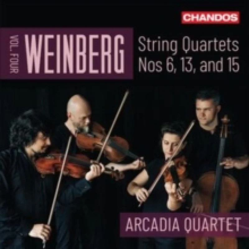 Image of Weinberg: String Quartets Nos. 6, 13, and 15 CD / Album