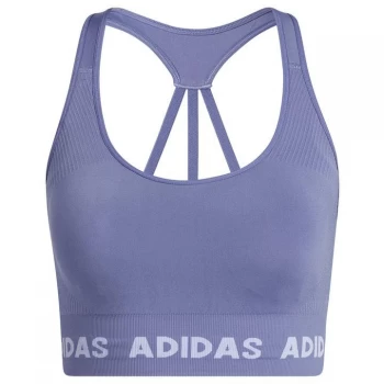 Image of adidas Aeroknit Bra Ladies - Orbit Violet