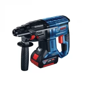 Image of Bosch GBH 18V-21 SDS Plus Hammer Drill 18V 2 x 4.0Ah Li-ion