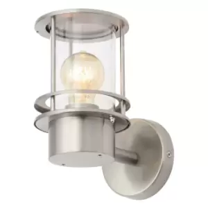 Image of Zinc SKYE Outdoor Wall Lantern Stainless Steel