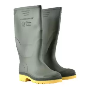 Image of Dikamar Administrator Wellington / Mens Boots / Plain Rubber Wellingtons (8 UK) (Green)