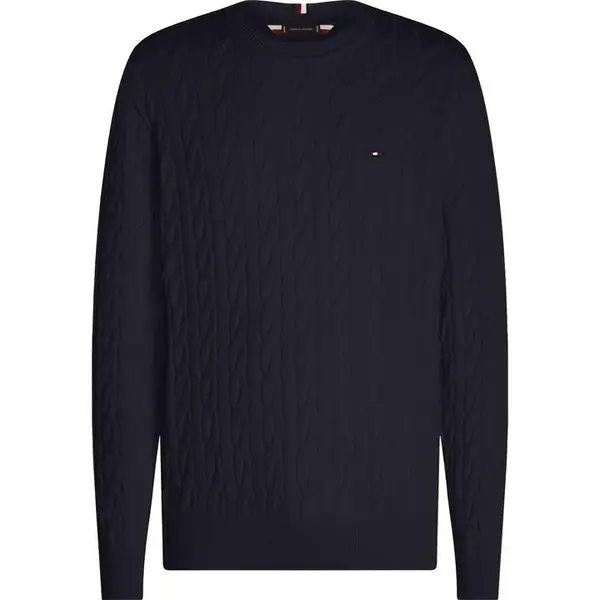 Image of Tommy Hilfiger Crew Neck Jumper - Blue S