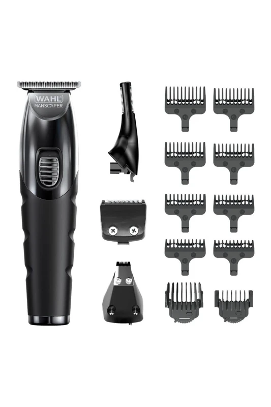 Image of WAHL Manscaper Toolbox 3026742 Body Groomer - Black 043917026732