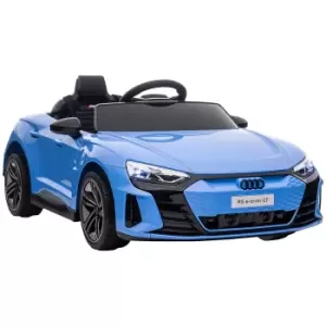 Image of Audi RS E Tron GT 12V Electric Car for Kids in Blue
