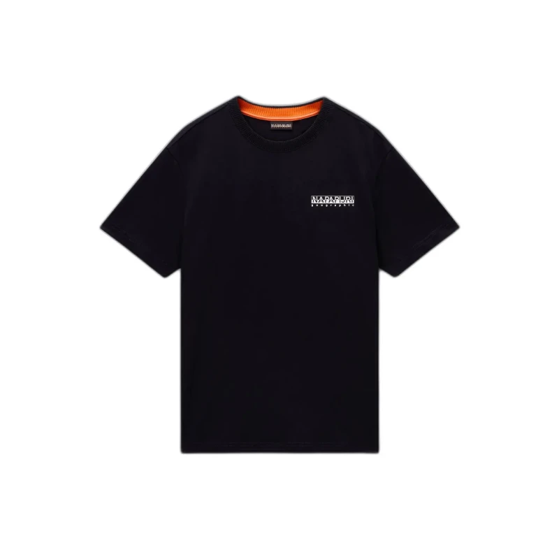 Image of T-Shirt Napapijri S-Sovana Ss Noir Male S