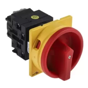 Image of Eaton 3 + N Pole Flush Mount Non-Fused Switch Disconnector - 20A Maximum Current, 5.5kW Power Rating, IP65