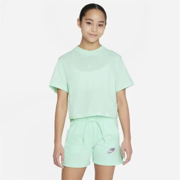 Image of Nike Sportswear Big Kids (Girls') T-Shirt - Green
