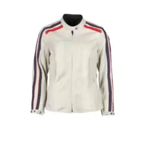 Image of Helstons Jade Tissu Mesh Silver Jacket L