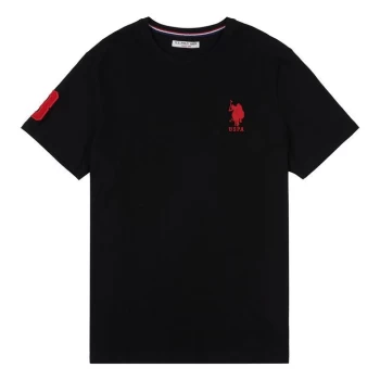 Image of US Polo Assn Large Short Sleeve T Shirt - Black
