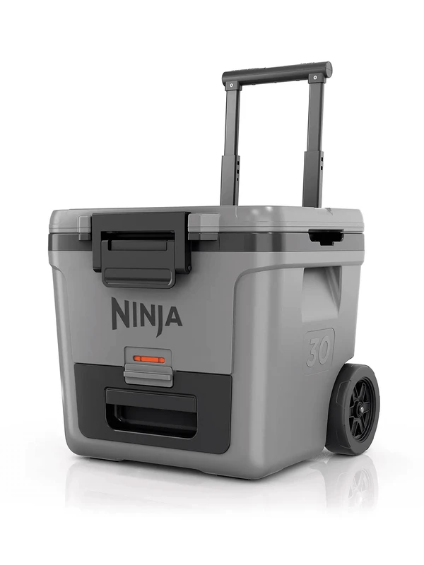 Image of Ninja UK Ninja FrostVault 65QT/61L Wheeled Cooler with Dry Zone Slate Grey FB265EUUKGY FB265EUUKGY