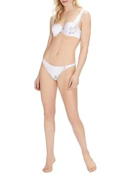 Image of Ted Baker Classic Bikini Pant - White, Size 2=10, Women