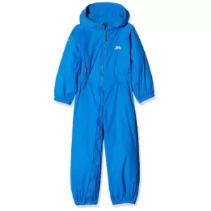 Image of Trespass Kids Unisex Dripdrop Padded Waterproof Rain Suit (2/3 Years) (Cobalt)