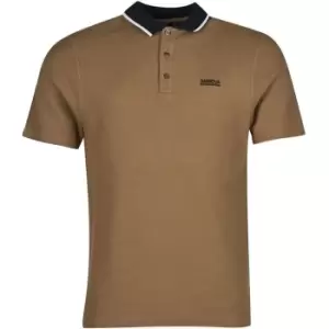 Image of Barbour International Crosby Polo Shirt - Brown