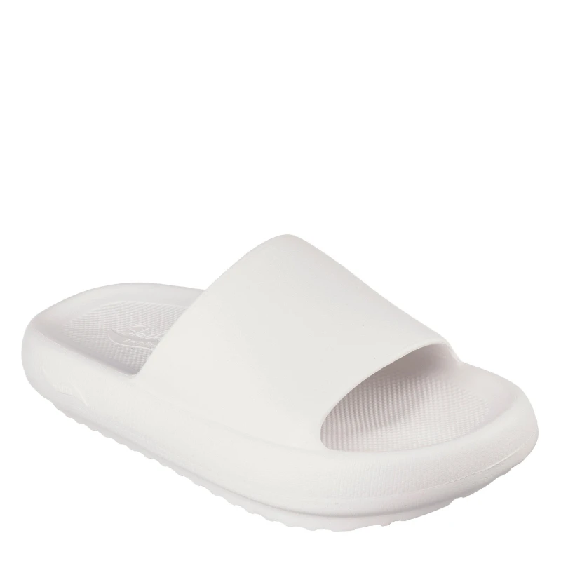 Image of Skechers Arch Fit Horizon Slider Slippers Womens - White White 2