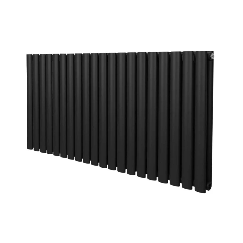 Image of Monstershop Oval Radiator - 600 x 1200mm - Black Black