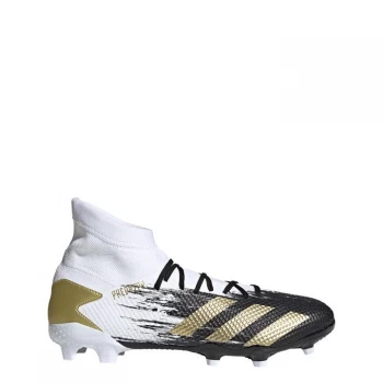 Image of adidas Predator 20.3 Firm Ground Football Boots - Silver, Size 11, Men