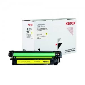 Image of Xerox Everyday Replacement For CE402A Laser Toner Ink Cartridge Yellow 006R03686
