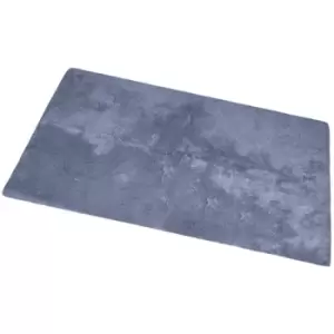 Image of Ultimate Plush Pile Premium Bath Mat (55x85cm) (Cornflower Blue) - Cornflower Blue