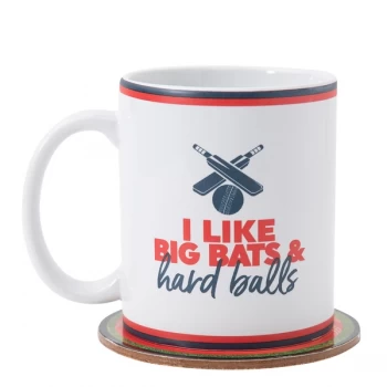 Image of Armchair Supporters Society Mug & Coaster Set - Cricket