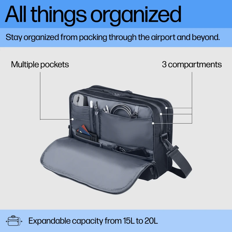Image of HP Travel Plus 15L 14" Laptop Bag