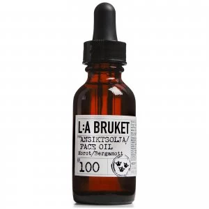 Image of L:A BRUKET No. 100 Face Oil 30ml - Carrot/Bergamot