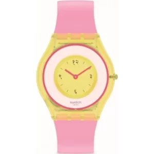 Image of Ladies Swatch SUPRIYA LELE India Rose Skin Classic Watch