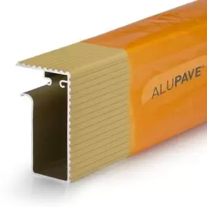 Image of Alupave Sand Flat Roof & Decking Side Trim (L)6M