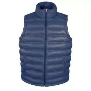Image of Result Mens Ice Bird Padded Bodywarmer / Gilet Jacket (2XL) (Navy)