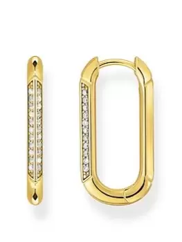 Image of Thomas Sabo Sterling Gold Plated Earrings, One Colour, Women