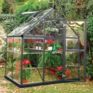 Image of 6' x 4' Palram Canopia Harmony Grey Greenhouse (1.85m x 1.26m)