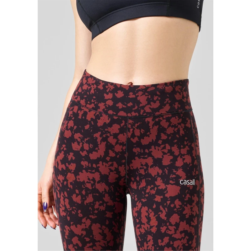 Image of Casall Womens Essentials Gym Leggings Red female 10 (S)