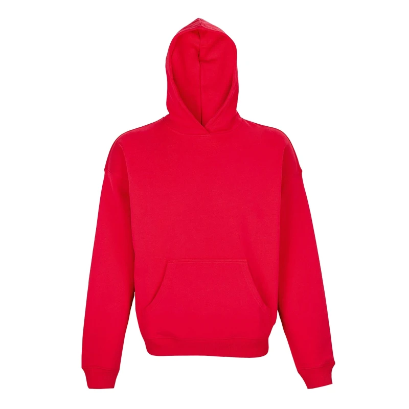 Image of SOL'S Mens Connor Oversized Hoodie in Light Red Size: XS Light Red Male XS