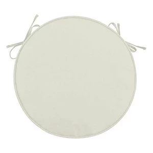 Image of Charles Bentley Pair of Round Seat Pads - Cream
