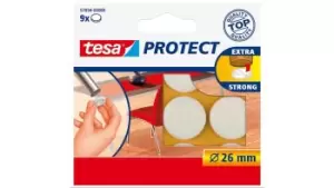Image of TESA Protect - Brown - Round - 2.6cm - 9 pc(s)