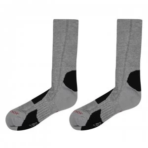 Image of Karrimor Walking Socks 2 Pack Mens - Grey