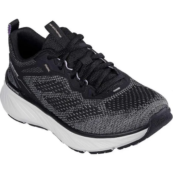 Image of Skechers Black / Lavender Edgeride Power Flow Trainer Black Female 5 223423UK