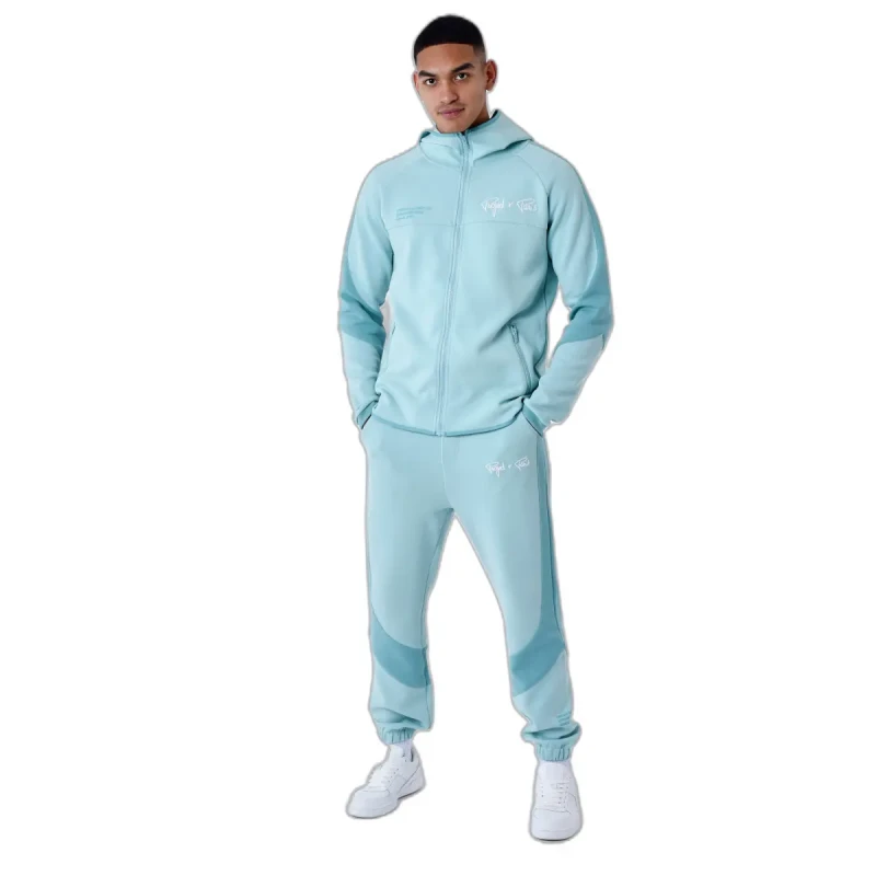 Image of Project X Paris Two-tone jogging trousers Project X Paris Two Tone Bleu Male XL