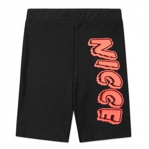 Image of Nicce Ferris Cycling Shorts Womens - Black