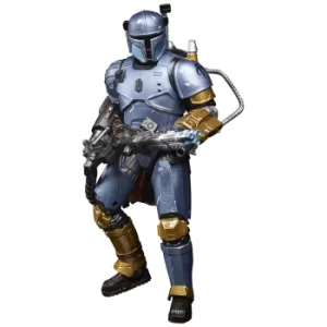 Image of Hasbro Star Wars The Black Series Carbonized Collection Paz Vizsla 6" Scale Action Figure