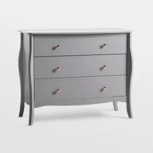 Image of Grey Chest of Drawers
